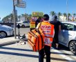 רוכבת קורקינט בשנות ה-20 נפגעה מרכב בסמוך לגן העיר