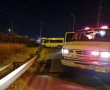 שתי נערות נפצעו בתאונת דרכים בכביש 4 סמוך לאשדוד
