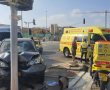 שלושה פצועים בתאונת דרכים בשדרות הרצל - בן גוריון
