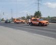 ארבעה פצועים בתאונת דרכים בכביש 4 סמוך לצומת עד הלום