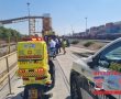 בן 50 נפצע קשה לאחר שנפל מרכבת בפארק נמלי ישראל