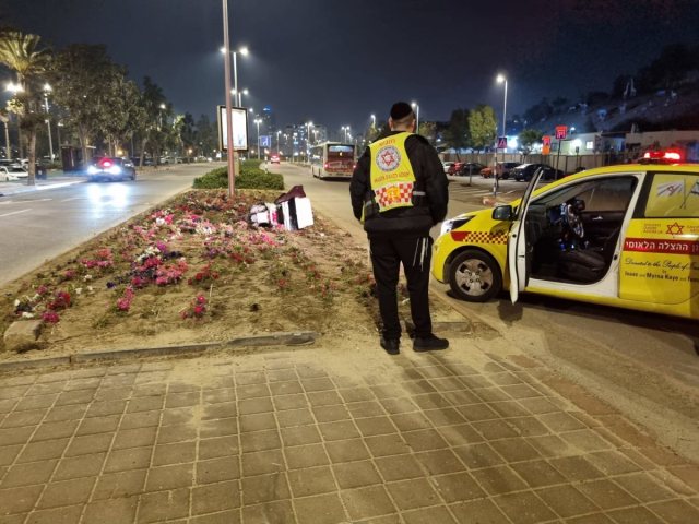 צילום מהזירה (נה"ז לברון)