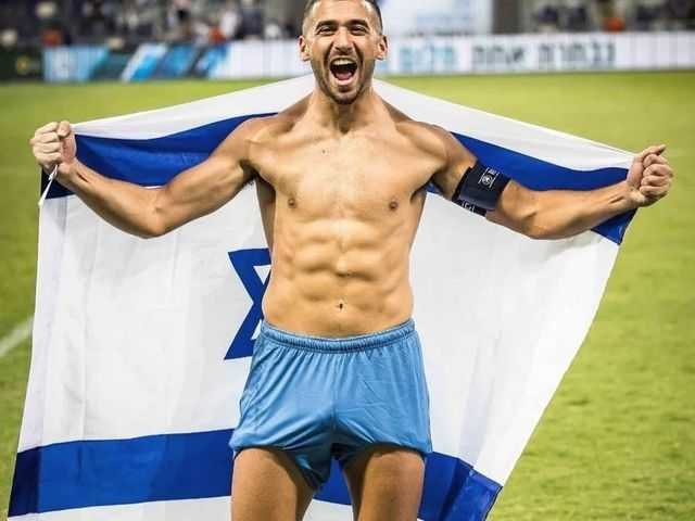 גילי כהן עוד רגע של אושר במדי הנבחרת