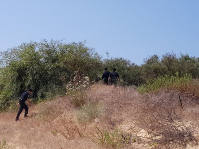 המקום בו נמצאה גופתו של סמואל ז"ל