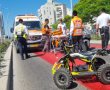 רוכב טרקטורון חשמלי נפצע בינוני בתאונת דרכים באשדוד