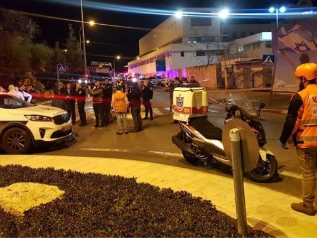  זירת אירוע הדריסה, ירושלים | צילום: דוברות איחוד הצלה