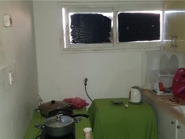 דירתה המוזנחת של האישה