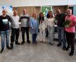 חברת אדמה תרמה אלפי עציצים לעובדי בית החולים אסותא אשדוד