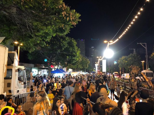 מדרחוב רוגוזין. צילום: עיריית אשדוד
