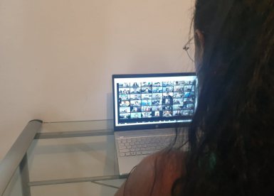 אילוסטרציה - למידה בזום, למידה מרחוק