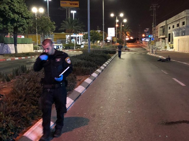 צילום מהזירה: דוברות המשטרה