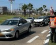 אשדוד: תאונת דרכים במעורבות שלושה כלי רכב בשד' בני ברית