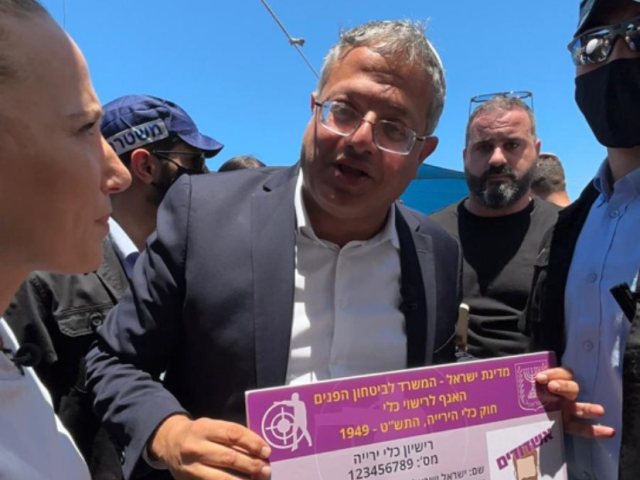 השר בן גביר בביקור באשדוד - יח"צ