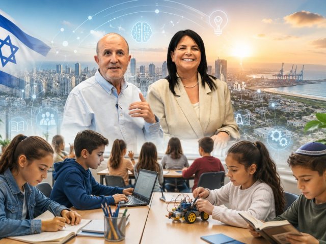 צילום ממסיבת העיתונאים - אורי קריספין (עריכה AI)
