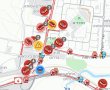 עומסים חריגים ביציאה הדרומית בעקבות תאונת השרשרת בסמוך לעד הלום