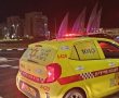 צעיר וצעירה נפצעו הלילה בתאונת אופנוע בשדרות משה דיין באשדוד