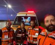 צוות אמבולנס של איחוד הצלה יילד אישה הלילה במחלף אשדוד