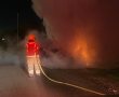 רכב חשמלי עלה באש ברחוב המגדלור באשדוד - צפו בוידאו
