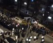 ליל שבת ברובע ג' - המון חרדי התגודד סביב צוותי חברת חשמל שהגיעו לטפל בתקלה (וידאו)