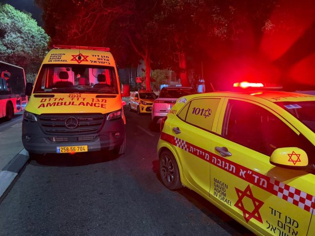 צילום מהזירה - שמחה חסיד, מד"א הצלה דרום