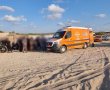 רייזר התהפך בחוף חברת החשמל באשדוד: אב ושני ילדיו נפצעו באורח קשה ובינוני 