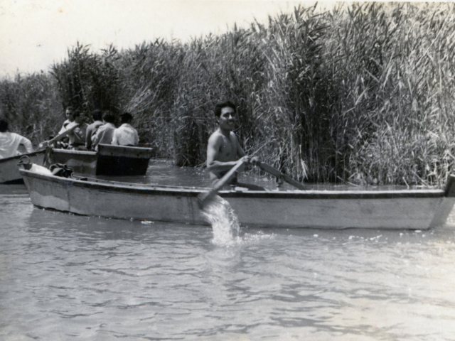 שייט בנחל לכיש בשנות ה-60