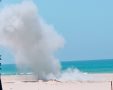 פיצוץ טיל בחוף י"א - קרדיט למתי סולומון