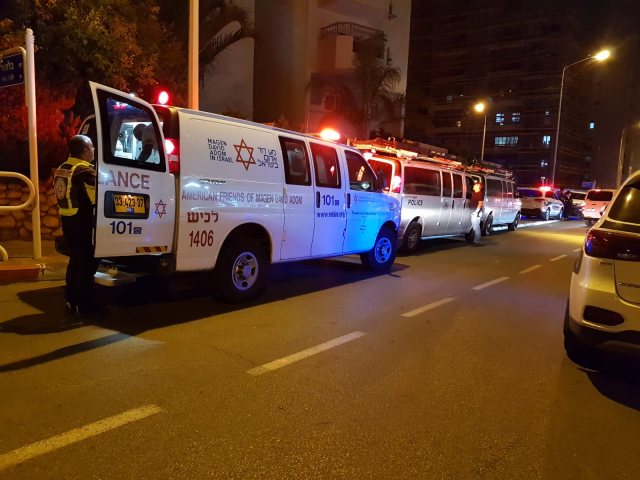 זירת האירוע ברובע ה'