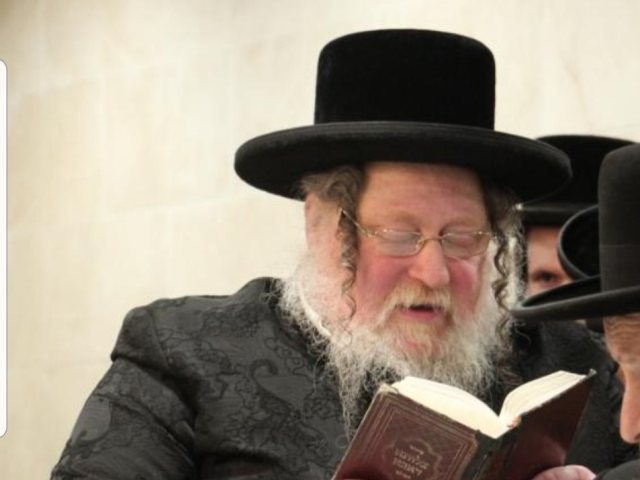 האדמו"ר מפיסטבורג (צילום: יוסי לוי)