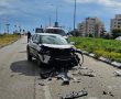שלושה נפגעים בתאונת דרכים במעורבות שלושה כלי רכב באשדוד (וידאו)
