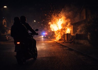 השלכת רימון רסס (אילוסטרציה AI)