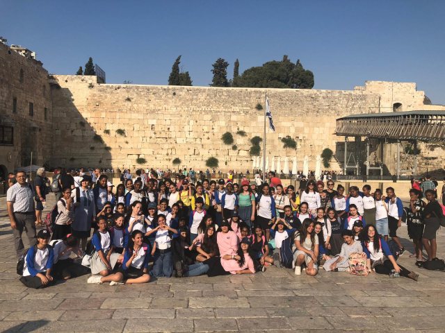 סיור גיבוש לבנות האולפנא החדשות באשדוד | באדיבות בית החינוך