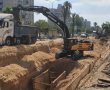 "יובלים אשדוד" מבצע פרויקט משמעותי להתקנת קוי ביוב ומים בשדרות ירושלים