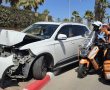 נהג איבד שליטה ונכנס בעמוד תאורה בסמוך לחוף הקשתות 