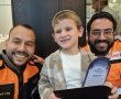 חובשי איחוד הצלה הוזמנו למסיבת הודיה של הילד אותו הצילו באשדוד