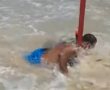מדוע עיריית אשדוד תשלם כמיליון שקל לביטוח הלאומי, לאחר שתושב נפגע מעמוד בחוף הים? (תיעוד)