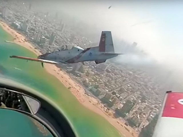 צילום מהמטס בשנה שעברה - דובר צה"ל