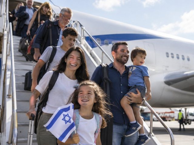 קליטת עלייה - אילוסטרציה AI