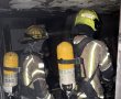 לוחמי האש חילצו לפנות בוקר גבר שנפצע בשריפה במרתף וילה באשדוד