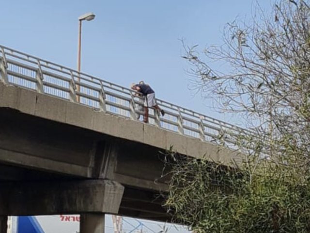 הרגע בו נמנע ניסיון ההתאבדות