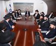 מפגש חגיגי של 20 שליחי חב"ד באשדוד בלשכת ראש העיר
