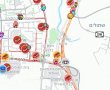 עומסים כבדים ביציאה הדרומית - בעקבות תאונת דרכים