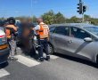שלושה נפגעים בתאונה סמוך לצומת בית עזרא בכביש 4 - עומסים כבדים ביציאה הדרומית של אשדוד