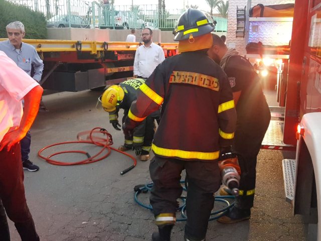 צילום: דוברות כיבוי והצלה אשדוד