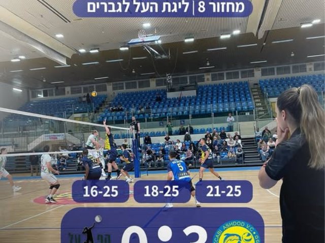 צילום: מכבי אשדוד כדורעף