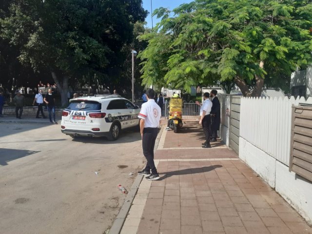 הרצח באשדוד - צילום דוברות מד"א