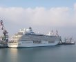 גדולה יותר מעזריאלי: Crystal Serenity עגנה הבוקר (ד') בנמל אשדוד