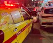 רחוב הבנים באשדוד - בן 60 איבד שליטה על רכבו, עלה על אי תנועה ופגע ברכב חונה (וידאו)