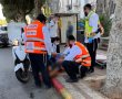 רוכב קטנוע בן 20 נפצע בתאונה עם אוטובוס באשדוד