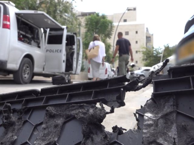 ניסיון החיסול בקרית מלאכי (צילום: דוברות המשטרה)